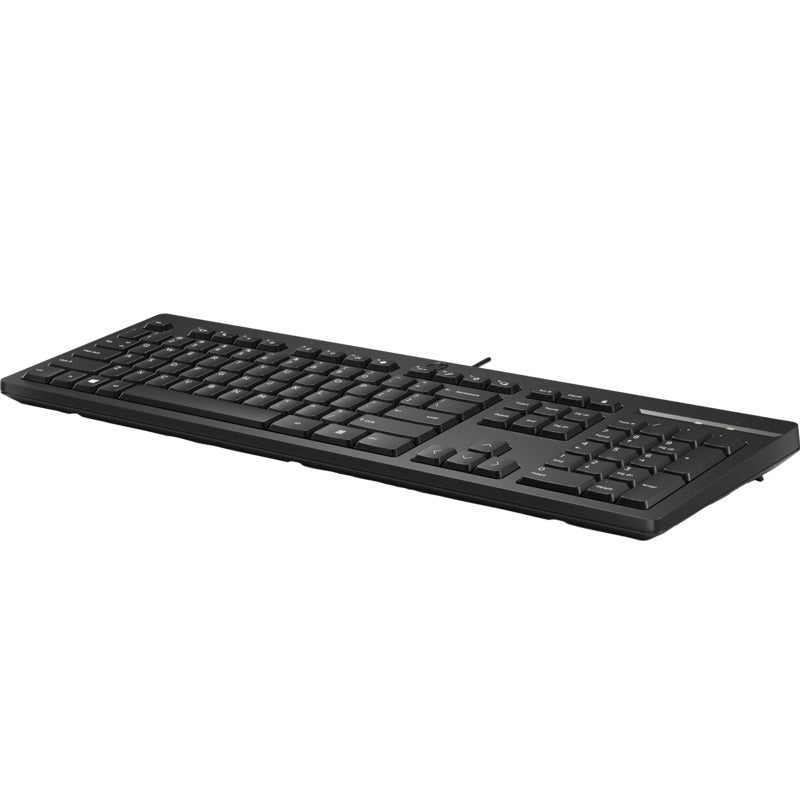 HP 125 Wired Keyboard (266C9AA) — side view