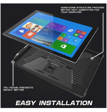 Supcase Microsoft Surface Pro Full-Body Kickstand Rugged Protective Case Black product image 5