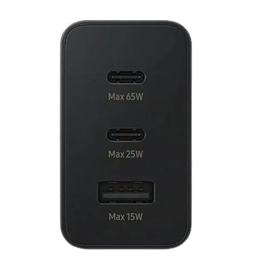 Samsung Galaxy 65w Pd3.0 Super Fast Trio Power Adapter & USB-C Cable 1.8m Black product image 3