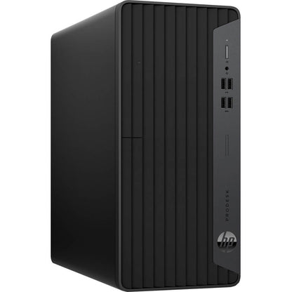 HP ProDesk 400 G7 Microtower Desktop PC – Core i7-10700 / 8GB RAM / 1TB HDD / Win 11 Pro (55X85ES) — front view