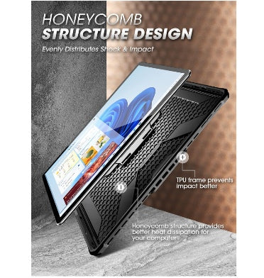 Supcase Microsoft Surface Pro 11 Full-Body Kickstand Rugged Protective Case Black product image 3