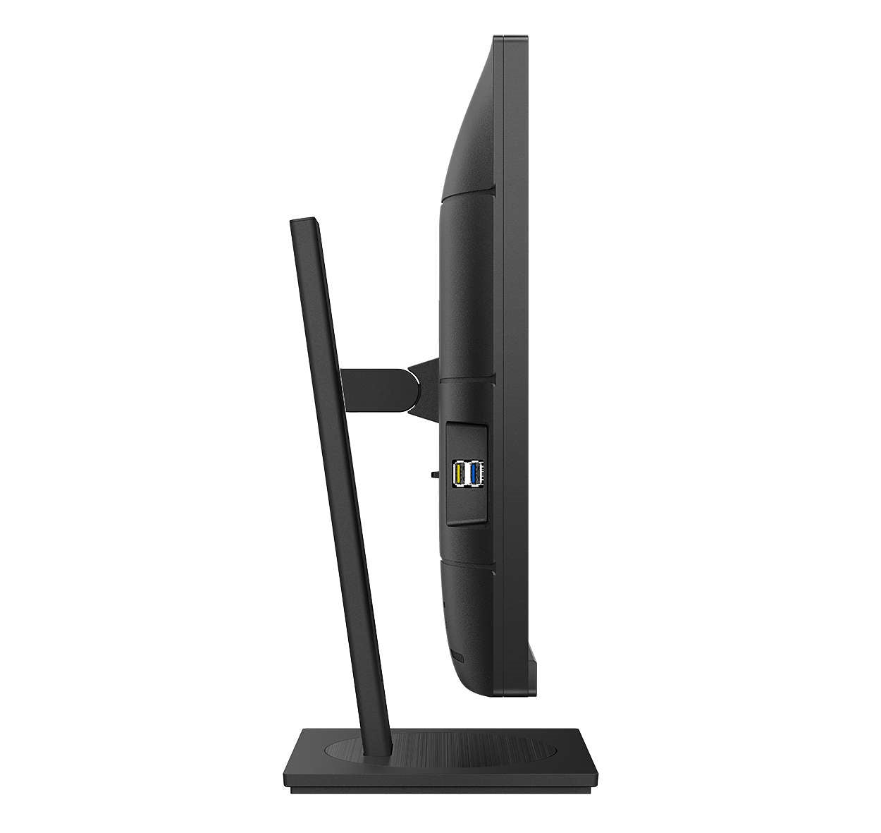 Philips Professional 27-inch Anti-Glare IPS 4k UHD VESA+ USB-Dock+ WebCam Monitor (279P1) image 3