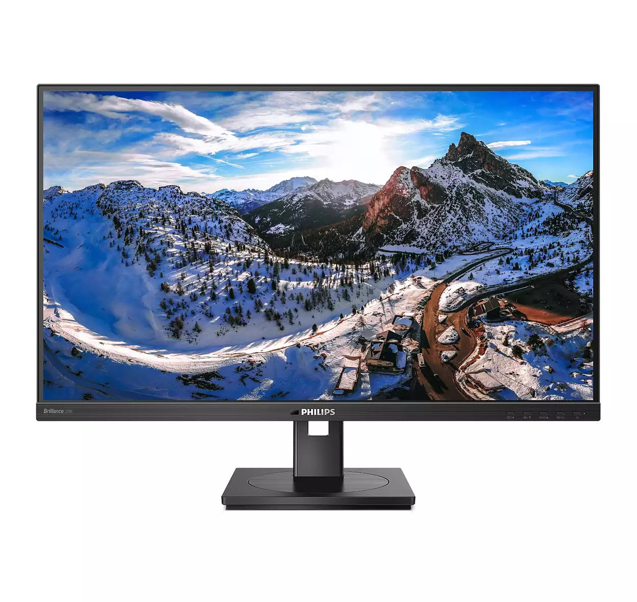 Philips Professional 27-inch Anti-Glare IPS 4k UHD VESA+ USB-Dock+ WebCam Monitor (279P1) image 1