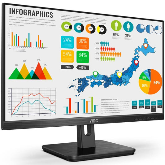 AOC 27E2H 27″ Full HD IPS Monitor image 2