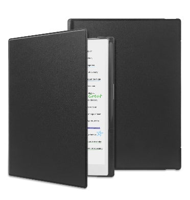 Tiimovo Remarkable Paper Pro Premium Slim Pu Leather Folio Cover With Pen Holder Black