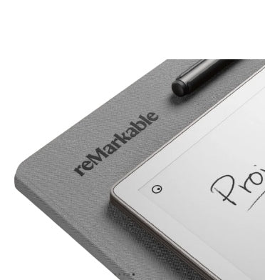 Remarkable Paper Pro Premium Slim Polymer Weave Book Folio Gray product image 5