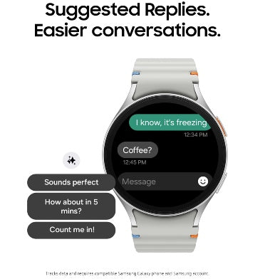 Samsung Galaxy Watch 7 44mm Smartwatch Silver product image 5