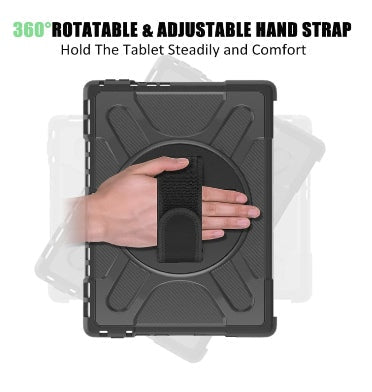 Kensington Microsoft Surface Pro 10 Rugged Heavy Duty Case With Hand Strap Black product image 2