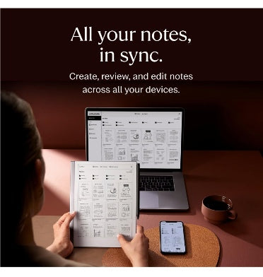 Remarkable 2 Notetaking Tablet With Stylus Pen & Premium Leather Folio Case Black product image 10