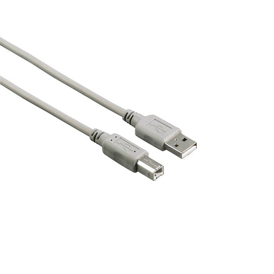 Hama USB 2.0 Type A to USB 2.0 Type B 1.8m Cable (29099) image 1