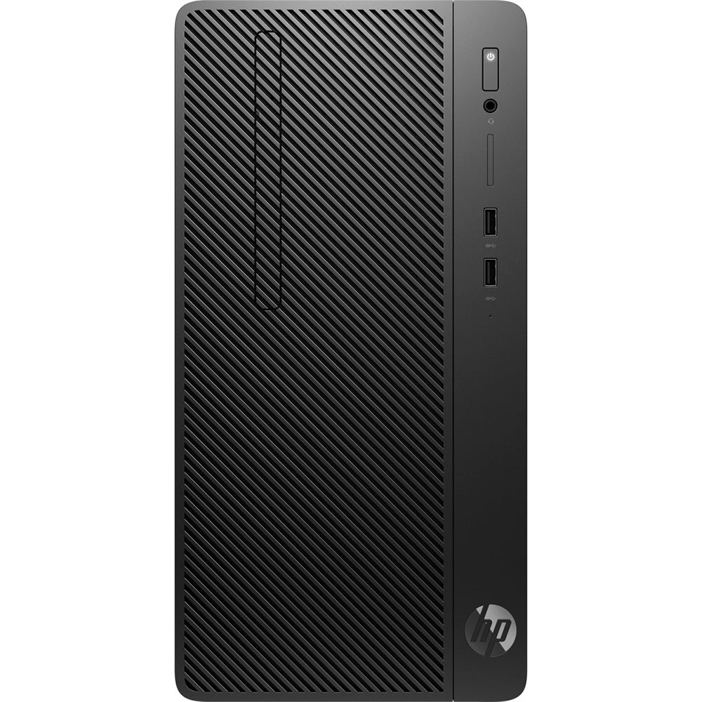HP 290 G2 Microtower Desktop PC – Core i3-8100 / 4GB RAM / 500GB HDD / DVD-RW Drive / Win 10 Pro (3ZD13EA) image 1