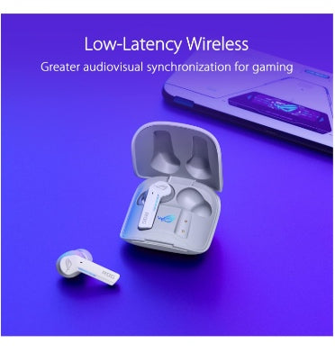 Asus Rog Cetra Wireless Noise Cancelling Gaming Earbuds Gray product image 2
