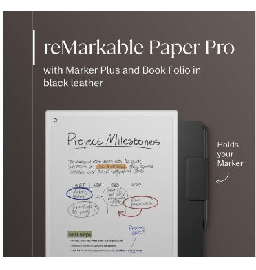 Remarkable Paper Pro With Marker Plus & Premium Leather Folio Case Black product image 11