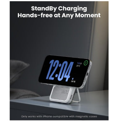Sharge Icemag2 MagSafe 10000mah 15w Qi2 Powerbank With Active Cooling And Foldable Stand product image 6