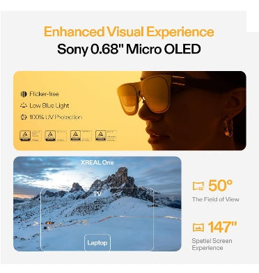Meta Xreal One AR Smart Glasses Black product image 5