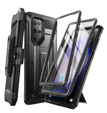 Supcase Samsung Galaxy S24 Ultra Full Body Rugged Protective Case Black product image 1