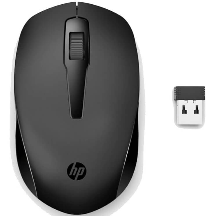 HP 150 Wireless Mouse (2S9L1AA) — rear view