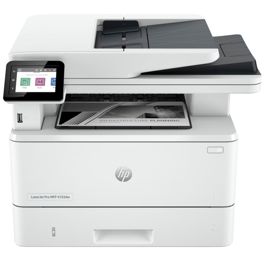 HP LaserJet Pro MFP 4103dw Mono Laser Printer (2Z627A) image 1