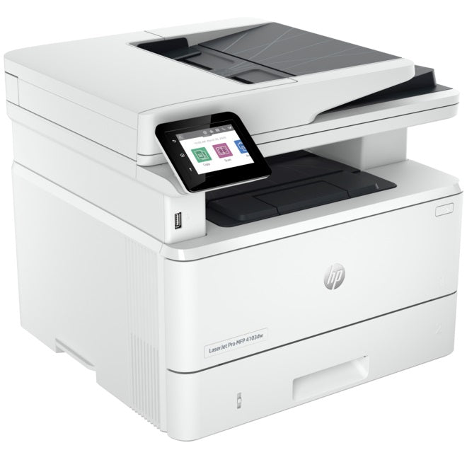 HP LaserJet Pro MFP 4103dw Mono Laser Printer (2Z627A) image 2