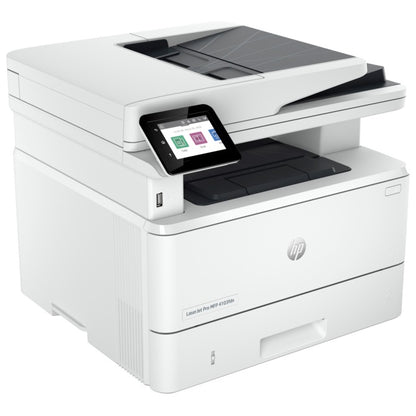 HP LaserJet Pro MFP 4103fdn Mono Laser Printer (2Z628A) — front view