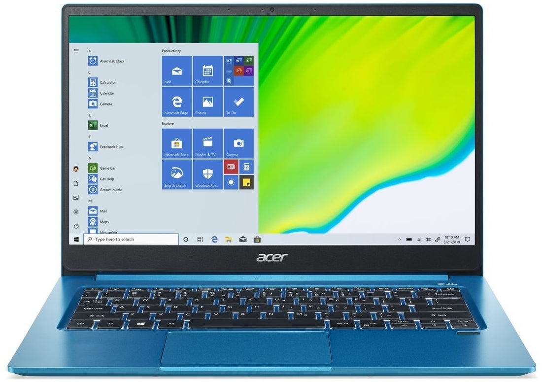 Acer Swift 3 SF314-511 Notebook PC – Core i3-1115G4 / 14″ FHD / 8GB RAM / 256GB SSD / Win 10 Home / Blue (NX.ACWEA.004)