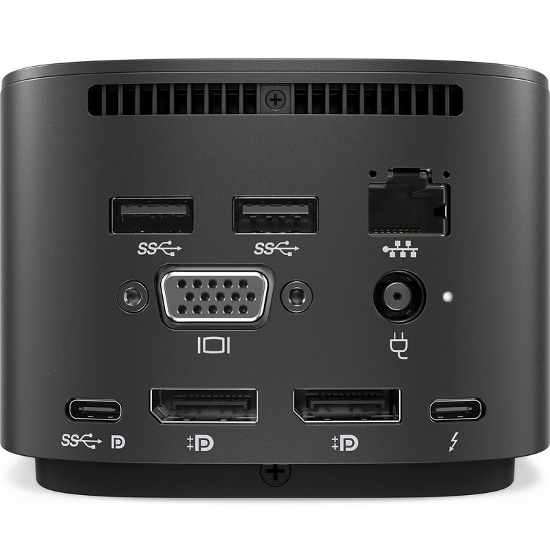 HP Thunderbolt Dock 120W G2 (2UK37AA) — rear view
