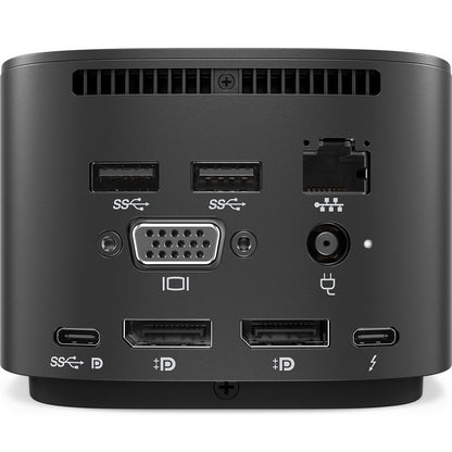 HP Thunderbolt Dock 120W G2 (2UK37AA) — rear view