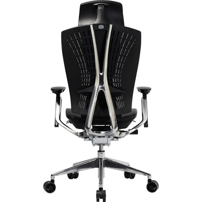 Cooler Master Ergo L Ergonomic PU Leather Gaming Chair Black (CMI-GCEL-2019) — side view