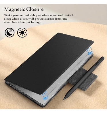Kuroko Remarkable Paper Pro Move Premium Slim Pu Leather Folio Cover Black product image 3