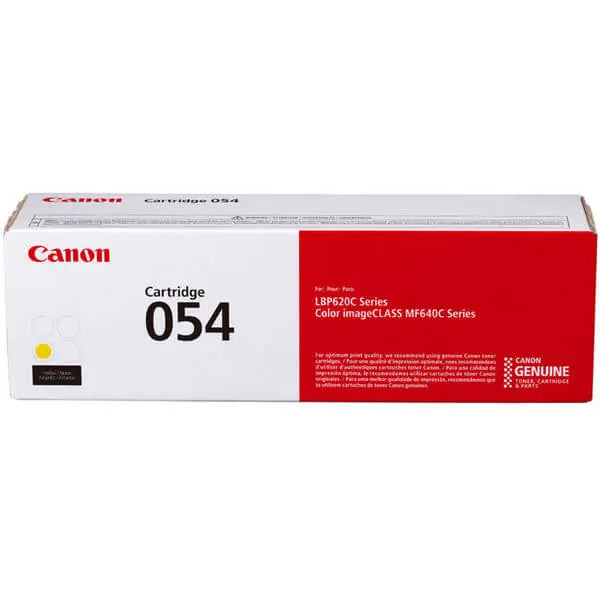 Canon 054 Yellow Toner Cartridge (3021C002AA) image 1