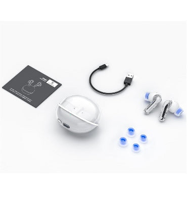 Soundpeats Clear Wireless In-Ear Earbuds Clear/White product image 7