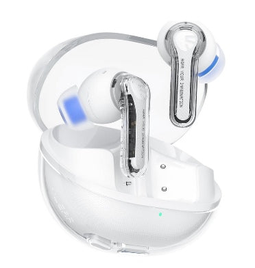 Soundpeats Clear Wireless In-Ear Earbuds Clear/White product image 9