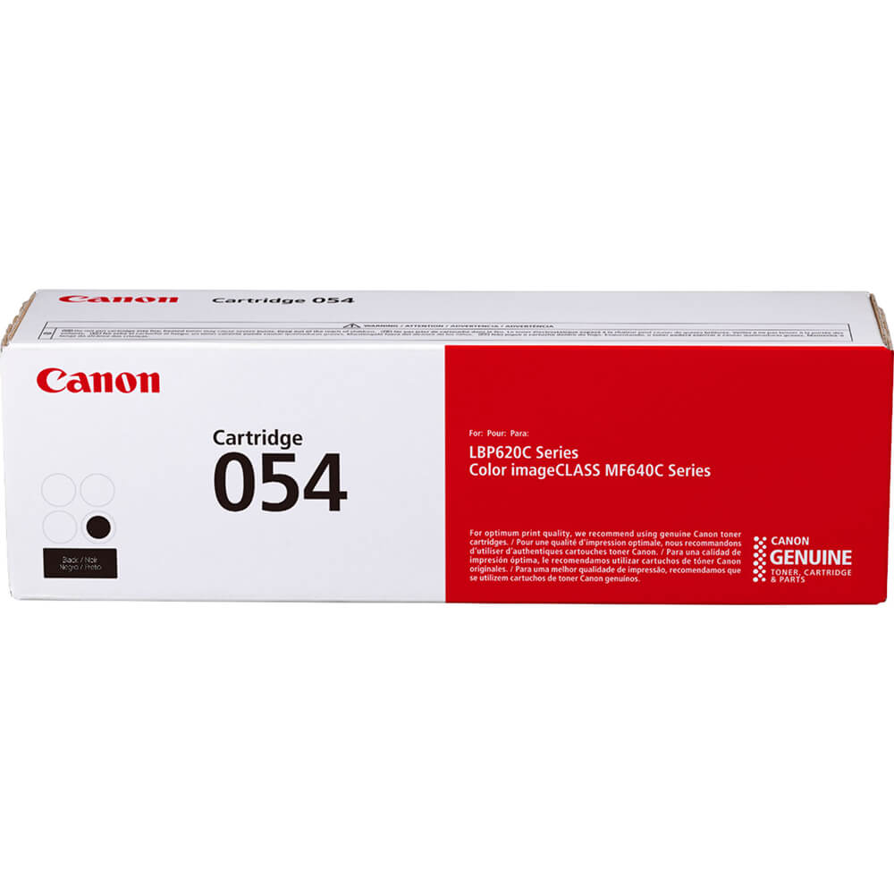 Canon 054 Black Toner Cartridge (3024C002AA) image 1