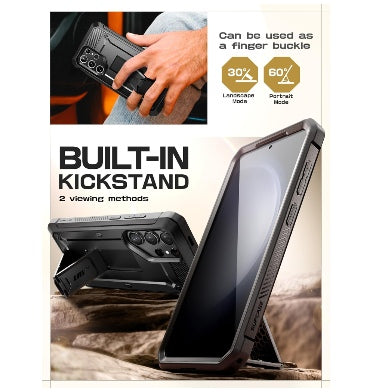 Supcase Samsung Galaxy S24 Ultra Full Body Rugged Protective Case Black product image 4