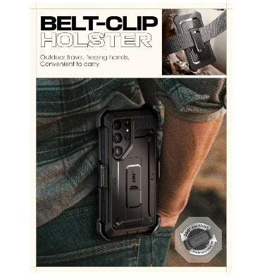Supcase Samsung Galaxy S24 Ultra Full Body Rugged Protective Case Black product image 6