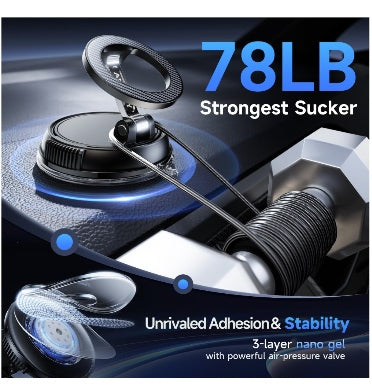 Andery MagSafe Adjustable Suction Car Phone Mount product image 3