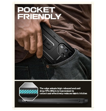 Supcase Samsung Galaxy S24 Ultra Full Body Rugged Protective Case Black product image 7
