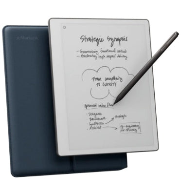 Remarkable Paper Pure Tablet/Marker Plus & Polymer Weave Sleeve Folio Ocean Blue product image 1