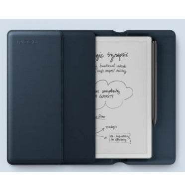 Remarkable Paper Pure Tablet/Marker Plus & Polymer Weave Sleeve Folio Ocean Blue product image 2