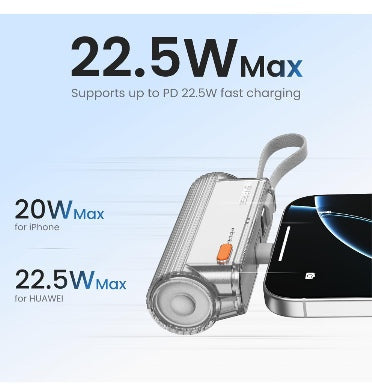 Sharge Flow Mini 2 5000mah Portable Charger Silver product image 2