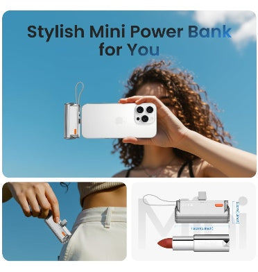 Sharge Flow Mini 2 5000mah Portable Charger Silver product image 3