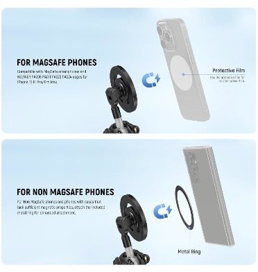 Neweer Neewer Gorilla Pod Tp33 Magnetic Flexible Phone Tripod Black product image 3