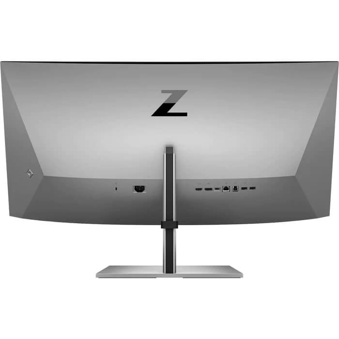 HP Z34x G3 34″ WQHD Curved Display (30A19E9) — side view