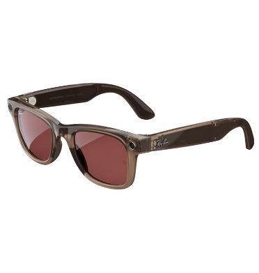 Ray-Ban Meta - Wayfarer Smart Glasses Standard Warm Stone/Watermelon Red Transitions product image 1