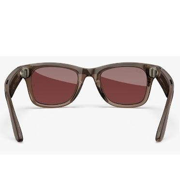 Ray-Ban Meta - Wayfarer Smart Glasses Standard Warm Stone/Watermelon Red Transitions product image 5