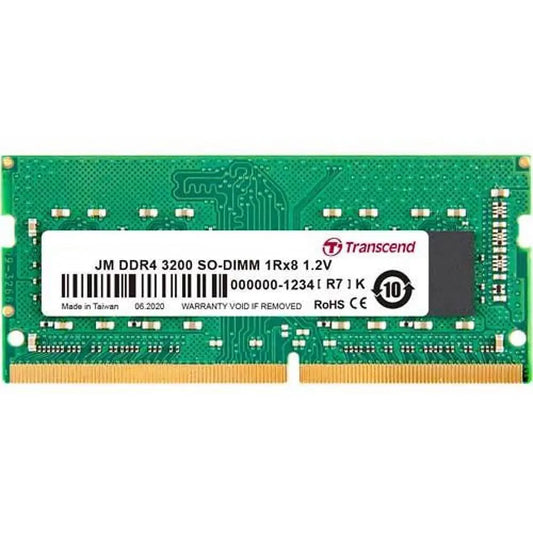 Transcend 32GB DDR4 3200MHz Notebook Memory Module (JM3200HSE-32G) image 1