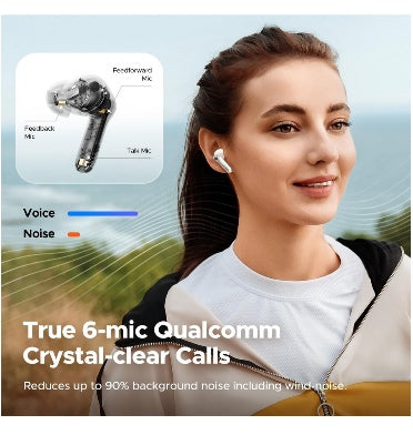 Soundpeats Air5 Pro Wireless In-Ear Earbuds White product image 4
