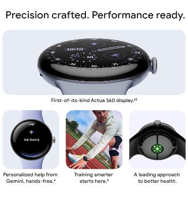 Google Pixel Watch 4 41mm Silver/Iris product image 2