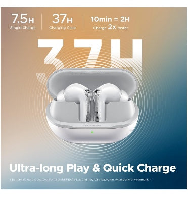 Soundpeats Air5 Pro Wireless In-Ear Earbuds White product image 7