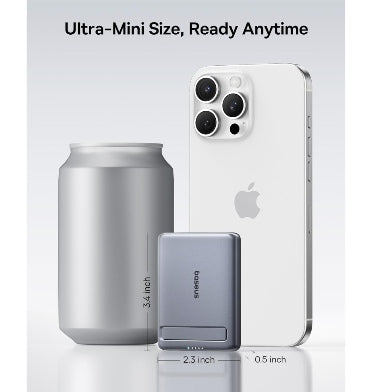 Baseus Picogo Ultra-Mini Qi2 5000mah MagSafe Wireless Magnetic Powerbank product image 3